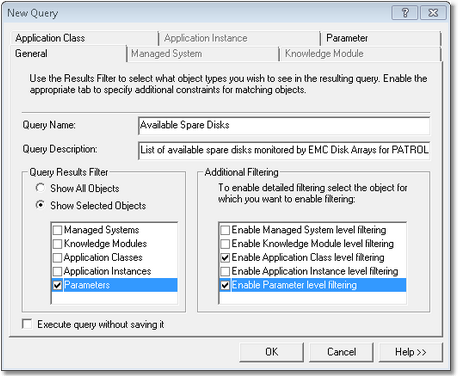 QUERY_Available_Spare_Disks