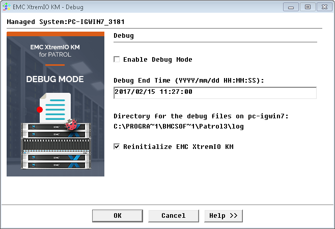 Enabling the Debug Mode