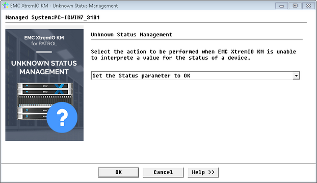 Managing  Unknown Status