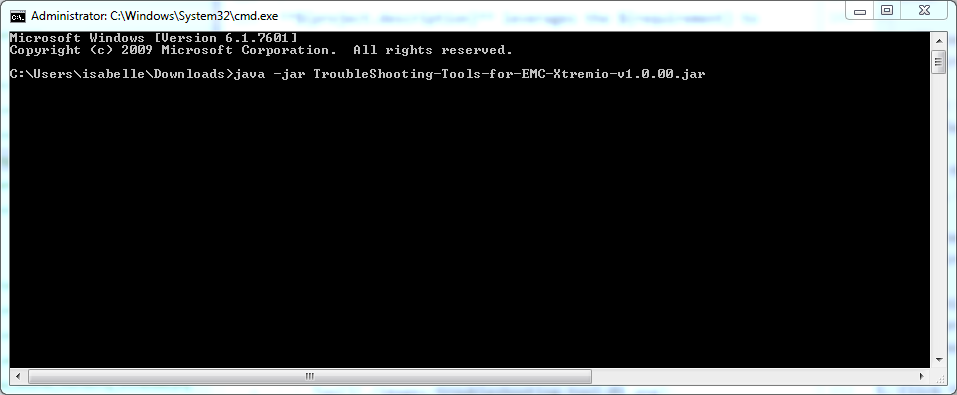 Running the Troubleshooting Tool