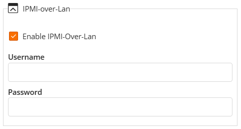 Defining IPMI-over-LAN Options