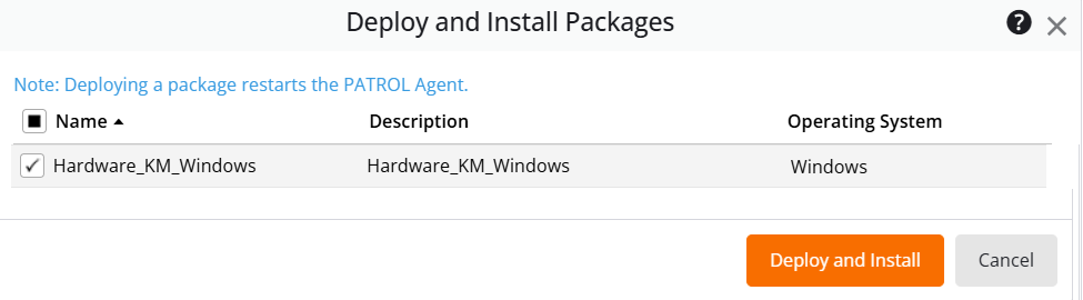 Deploy and Install Package