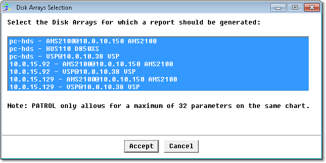 REPORT_ArrayUsage_Selection