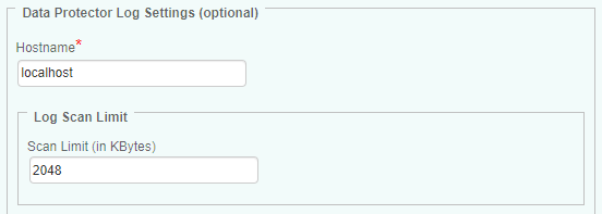 Customizing the Log Scan Limit