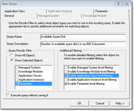 QUERY_AvailabeSpareDisk_General