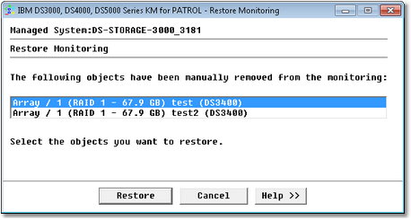 Restore_Monitoring