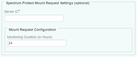 Configuring Spectrum Protect Mount Requests