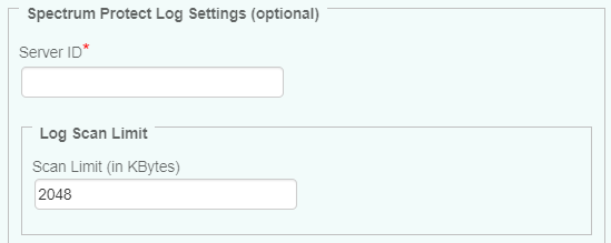 Customizing the Log Scan Limit