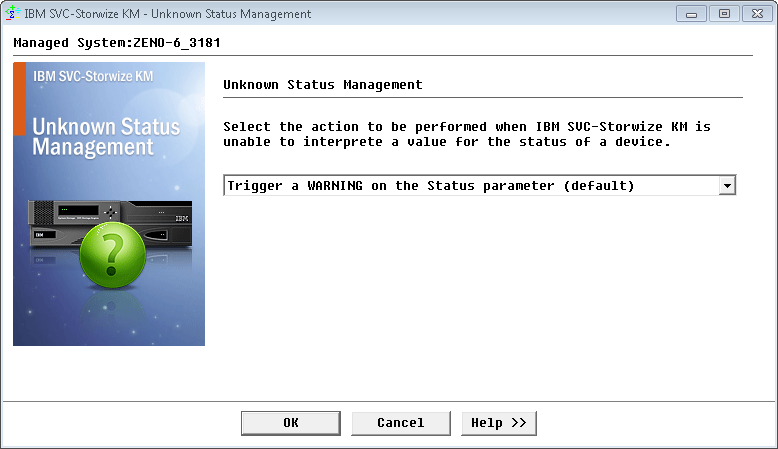 Managing  Unknown Status