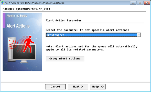 WIZ_SpecificAlertAction_1ParamSelection