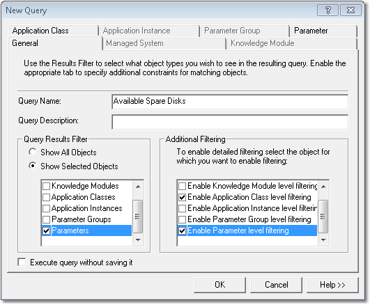 USECASE_SpareDisks_NewQuery