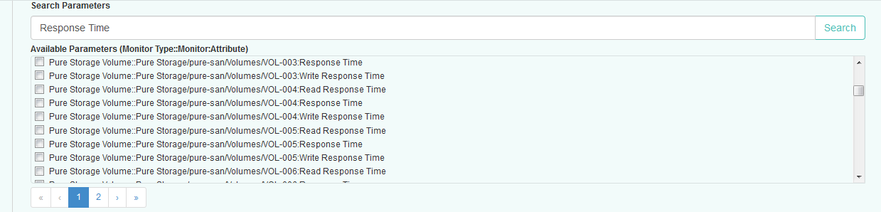 Selecting the Pure Storage Volume