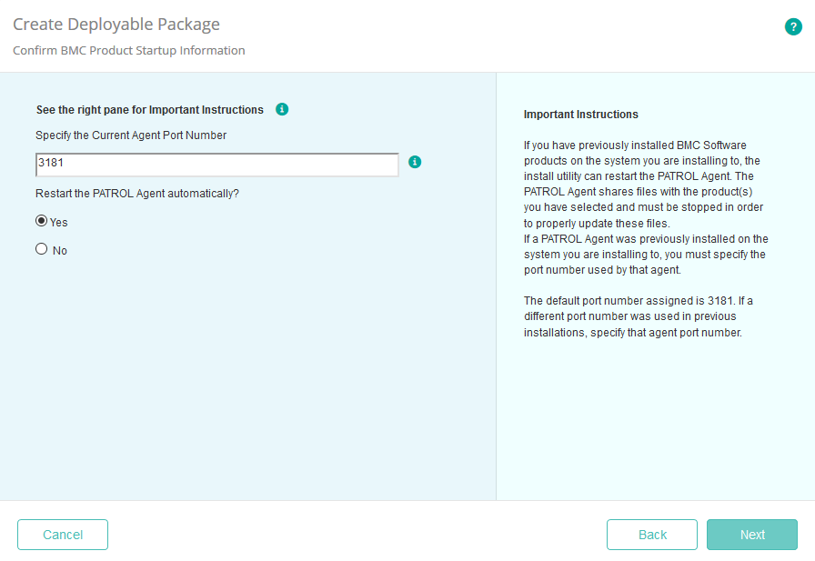 Specifying the Installation Directory