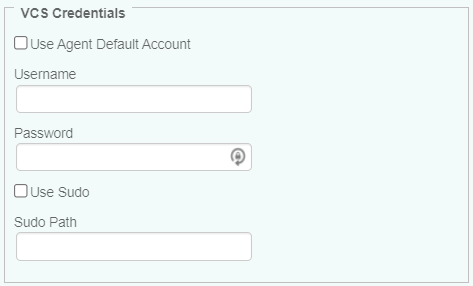 Configuring VCS User Account