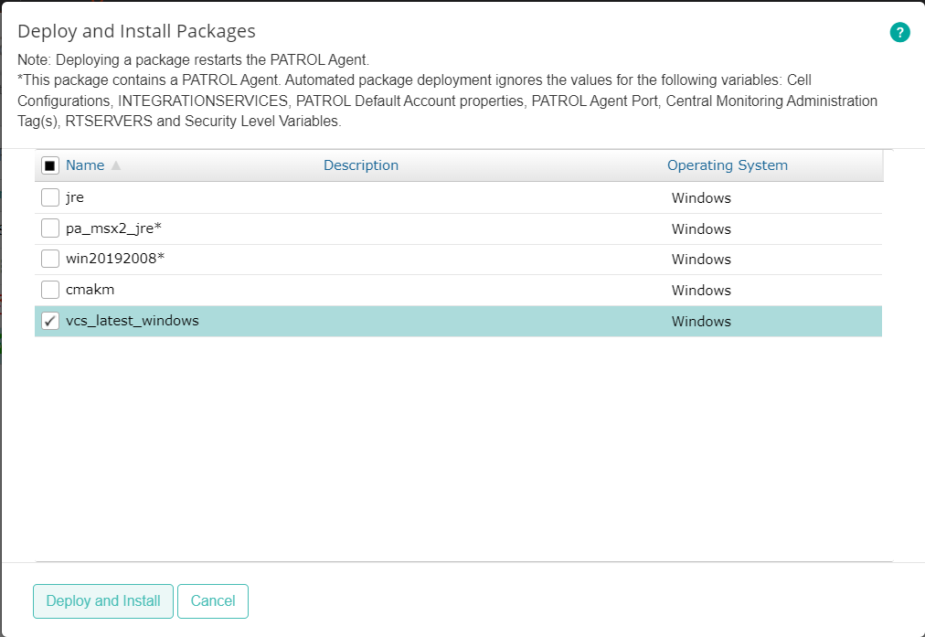 Installing the Package - Selecting the Veritas Cluster Server KM Package