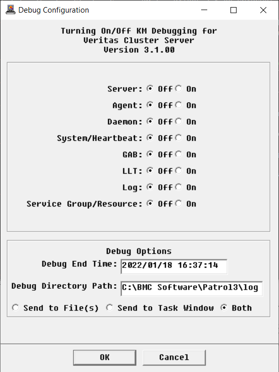 Enabling the Debug Mode
