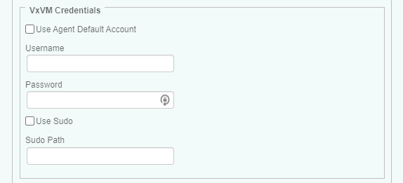 Configuring VxVM User Account