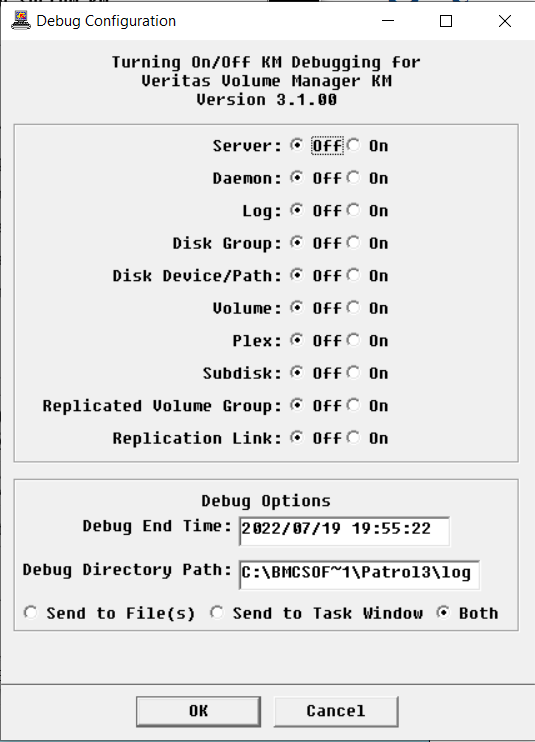 Enabling the Debug Mode