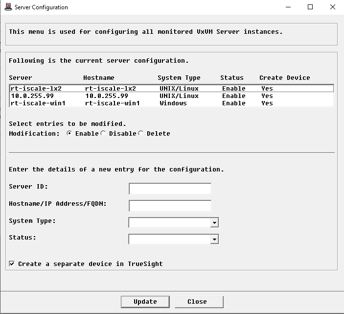 Configuring VxVM Nodes Monitoring