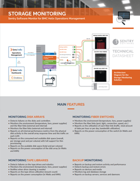 Tech Datasheet - Storage Monitoring